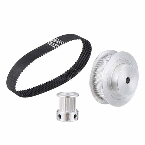 Zahnriemenscheibe GT2 60 Zähne 20 Zähne Untersetzung 3:1/1:3 3D-Druckerzubehör Riemenbreite 6 mm 10 mm Bohrung 5 mm 8 mm 10 mm.(1434mm Width-10mm,20T8-60T5) von Muarted