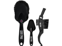 Muc-Off Muc-Off cleaning brushes 3x Premium Brush Kit (black, 3-piece set) von Muc-Off