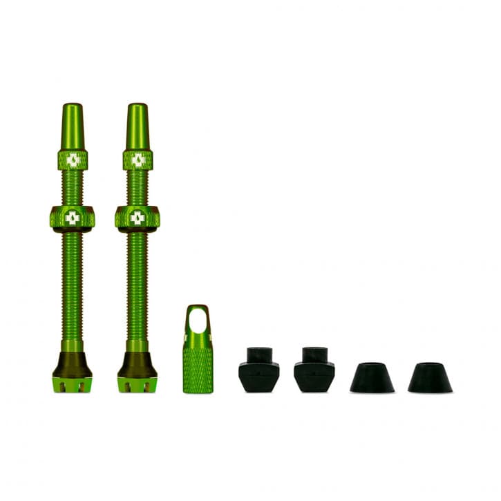 Muc Off Tubeless Valve Kit V2 Universal MTB & Road 60 mm green von Muc-Off