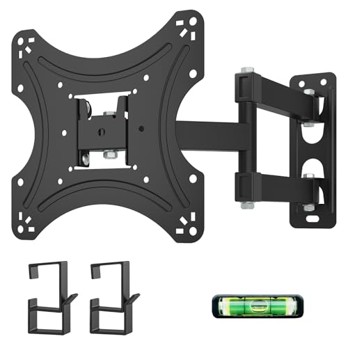 Muchen TV Wandhalterung Schwenkbare Neigbare TV Halterung für Fernseher 26-50'' bis zu 22kg Max. VESA 200x200mm mit Kleiner Wasserwaage Wandhalter Fernsehhalterung inkl. Schrauben Dübel Muchen TV Wandhalterung Schwenkbare Neigbare TV Halterung für Fernseher 26-50'' bis zu 22kg Max. VESA 200x200mm mit Kleiner Wasserwaage Wandhalter Fernsehhalterung inkl. Schrauben Dübel von Muchen