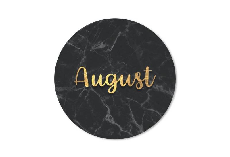 Mauspad Mauspad Mousepad Gaming Gamer Kalender - August - (1-St), Mauspad Mousepad Gaming Computer von MuchoWow