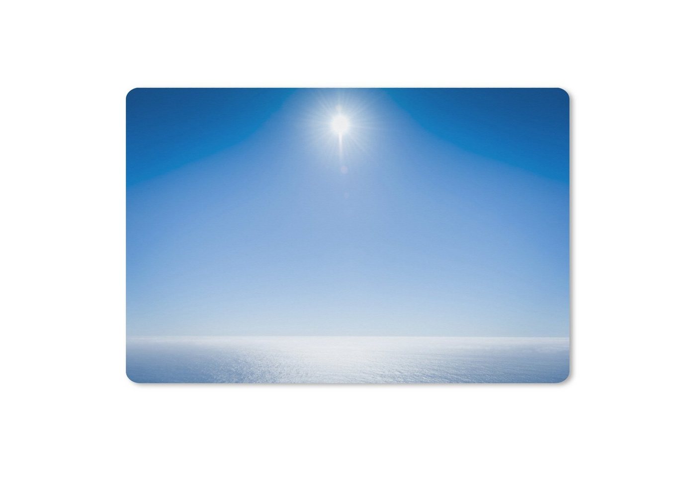 MuchoWow Gaming Mauspad Sommer - Meer - Sonne (1-St), Büro für Tastatur und Maus, Mousepad Gaming, 90x60 cm, XXL, Großes von MuchoWow