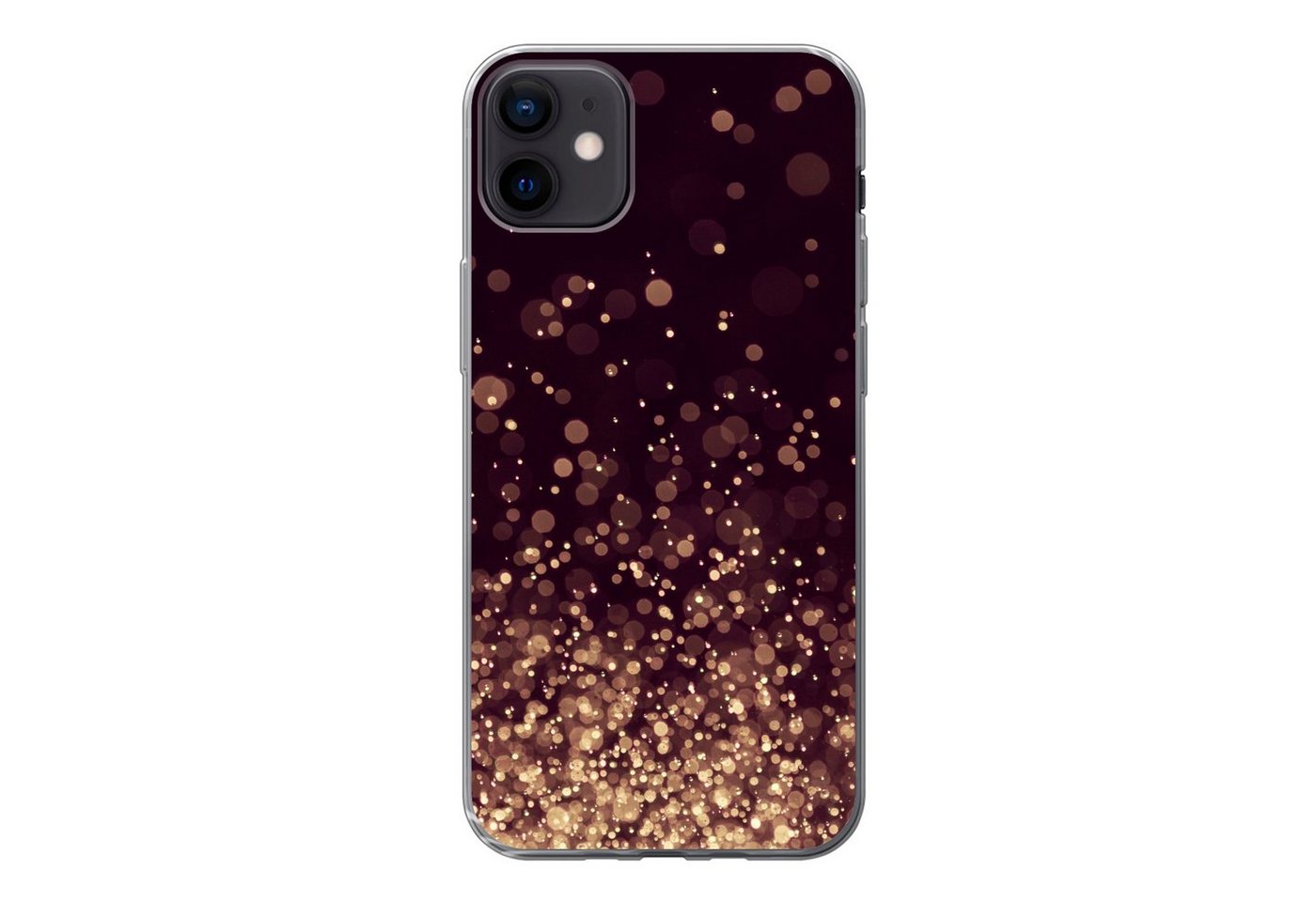 MuchoWow Handyhülle für Apple iPhone 12 Mini Abstrakt - Glitzer - Licht - Design, Smartphone-Bumper, Print, Handy Schutzhülle Dünn MuchoWow Handyhülle für Apple iPhone 12 Mini Abstrakt - Glitzer - Licht - Design, Smartphone-Bumper, Print, Handy Schutzhülle Dünn von MuchoWow