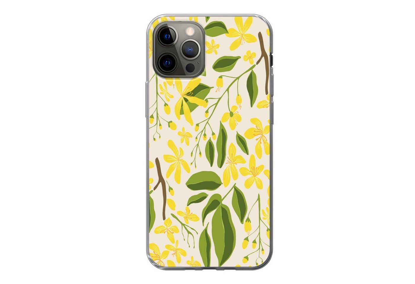 MuchoWow Handyhülle für Google Pixel 8 Blume - Gelb - Muster, Handy Case, Silikon, Bumper Case Dünn MuchoWow Handyhülle für Google Pixel 8 Blume - Gelb - Muster, Handy Case, Silikon, Bumper Case Dünn von MuchoWow