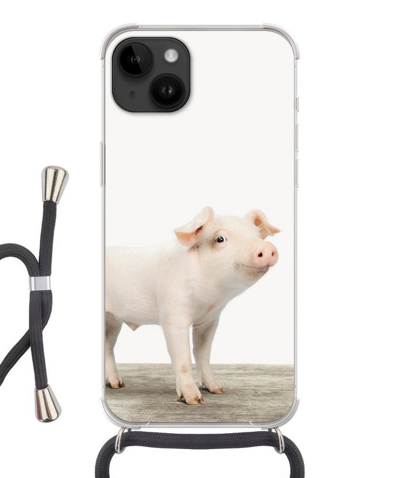 MuchoWow Handyhülle Ferkel - Groß - Tiere - Rosa - Jungen - Mädchen - Kinder MuchoWow Handyhülle Ferkel - Groß - Tiere - Rosa - Jungen - Mädchen - Kinder von MuchoWow