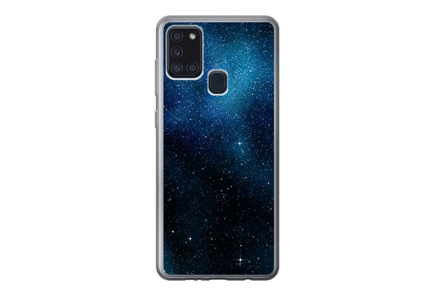 MuchoWow Handyhülle Galaxie - Nacht - Galaxie - Jungen - Mädchen - Kinder, Handyhülle Samsung Galaxy A21s, Smartphone-Bumper, Print, Handy von MuchoWow