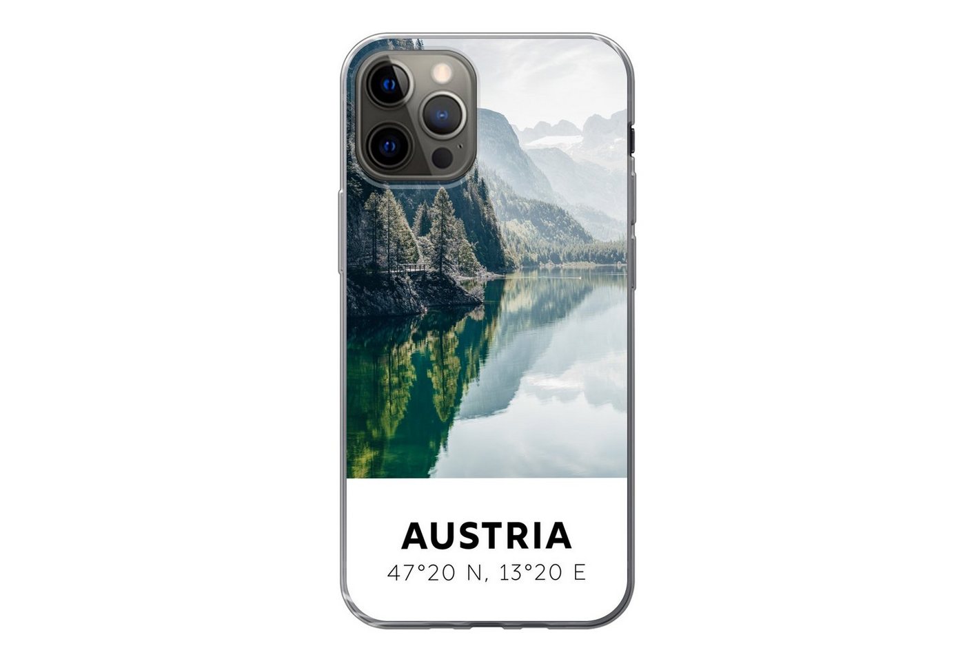 MuchoWow Handyhülle für Apple iPhone 13 Pro Österreich - Wasser - Grün - Alpen, Smartphone-Bumper, Print, Handy Schutzhülle Dünn MuchoWow Handyhülle für Apple iPhone 13 Pro Österreich - Wasser - Grün - Alpen, Smartphone-Bumper, Print, Handy Schutzhülle Dünn von MuchoWow