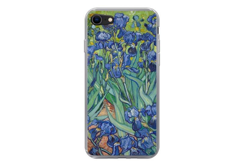 MuchoWow Handyhülle Schwertlilien - Vincent van Gogh, Handyhülle Apple iPhone 8, Smartphone-Bumper, Print, Handy Schutzhülle von MuchoWow