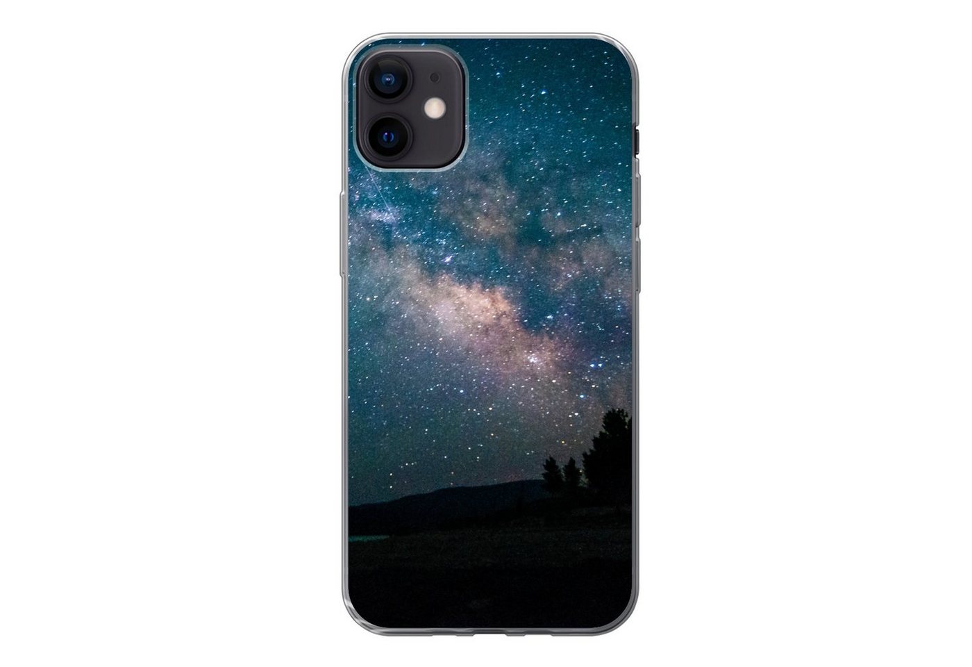 MuchoWow Handyhülle Sterne - Planeten - Galaxie - Jungen - Mädchen - Kinder, Handyhülle Apple iPhone 12 Mini, Smartphone-Bumper, Print, Handy von MuchoWow