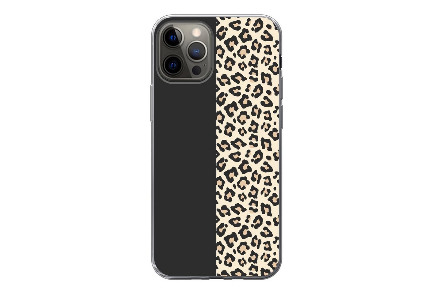 MuchoWow Handyhülle für Apple iPhone 13 Pro Tiere - Muster - Panther, Smartphone-Bumper, Print, Handy Schutzhülle Dünn MuchoWow Handyhülle für Apple iPhone 13 Pro Tiere - Muster - Panther, Smartphone-Bumper, Print, Handy Schutzhülle Dünn von MuchoWow