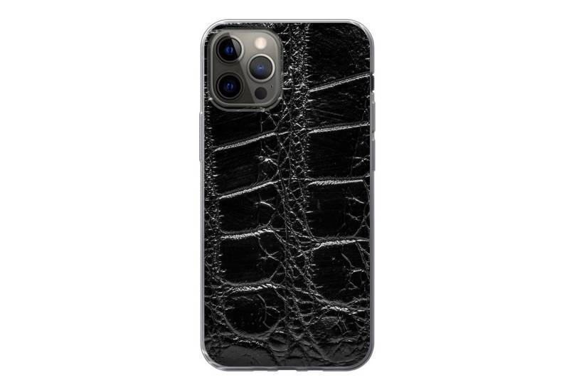 MuchoWow Handyhülle für Apple iPhone 13 Pro Tiermuster - Krokodile - Leder, Smartphone-Bumper, Print, Handy Schutzhülle Dünn von MuchoWow