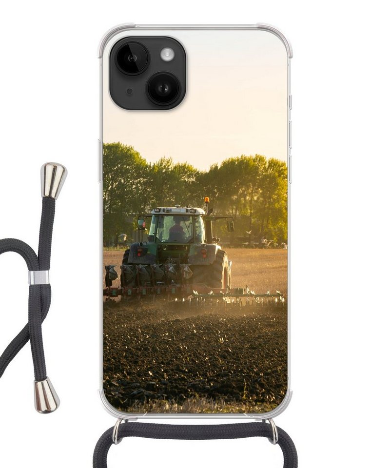MuchoWow Handyhülle Traktor - Vogel - Land MuchoWow Handyhülle Traktor - Vogel - Land von MuchoWow