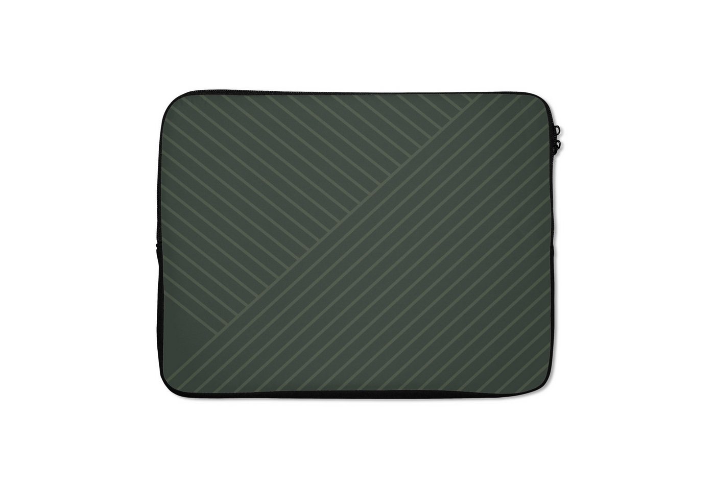MuchoWow Laptop-Hülle Linien - Abstrakt - Grün - Minimalistisch MuchoWow Laptop-Hülle Linien - Abstrakt - Grün - Minimalistisch von MuchoWow