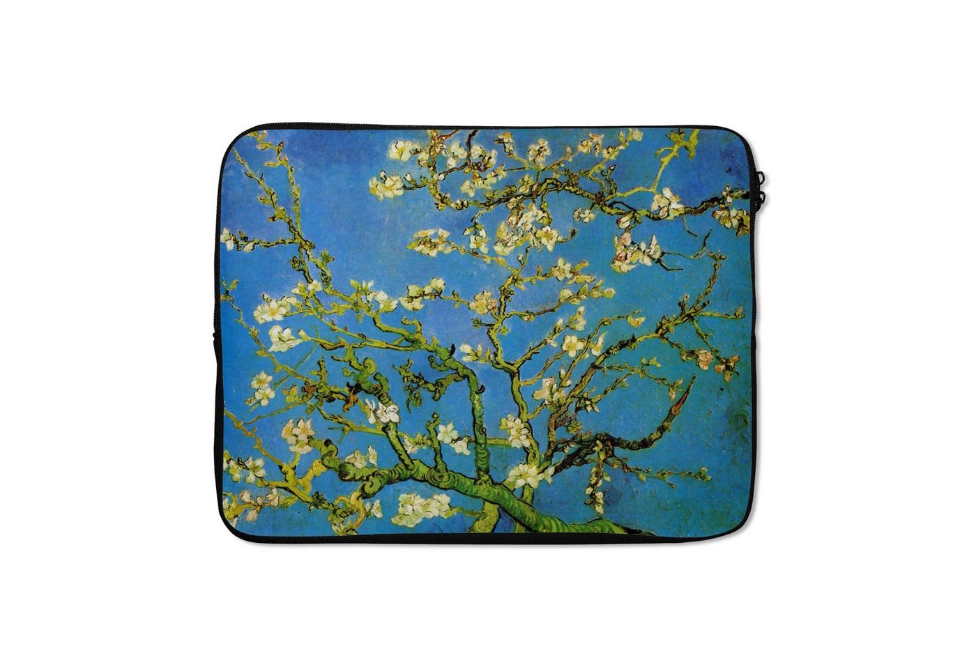 MuchoWow Laptop-Hülle Mandelblüte - Vincent van Gogh 17 Zoll, Laptopsleeve, weiches Innenfutter zum Schutz Kratzern, Laptoptasche von MuchoWow