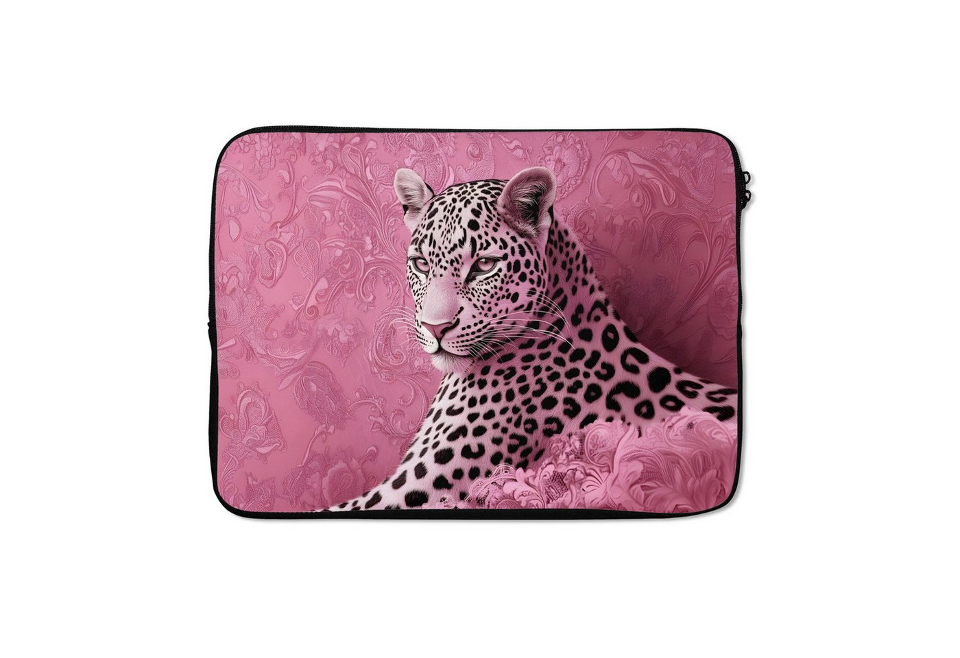 MuchoWow Laptop-Hülle Panther - Deluxe - Rosa 13.3 Zoll, Laptopsleeve, weiches Innenfutter zum Schutz Kratzern, Laptoptasche MuchoWow Laptop-Hülle Panther - Deluxe - Rosa 13.3 Zoll, Laptopsleeve, weiches Innenfutter zum Schutz Kratzern, Laptoptasche von MuchoWow