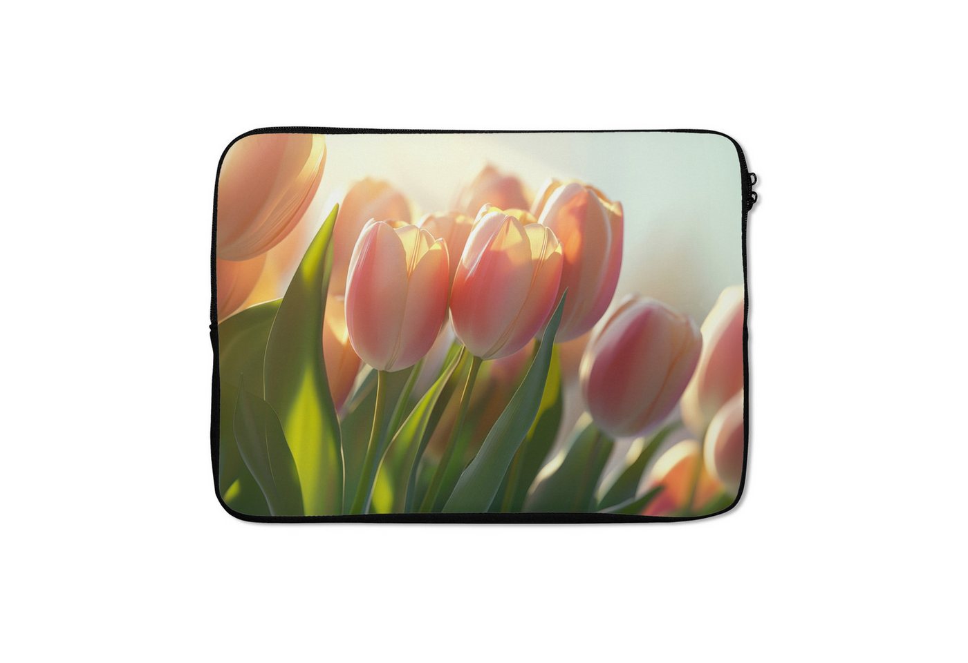 MuchoWow Laptop-Hülle Tulpen - Rosa - Sonnenstrahlen 14 Zoll, Schutzhülle für Laptop, Schutz gegen Kratzern, Laptoptasche MuchoWow Laptop-Hülle Tulpen - Rosa - Sonnenstrahlen 14 Zoll, Schutzhülle für Laptop, Schutz gegen Kratzern, Laptoptasche von MuchoWow