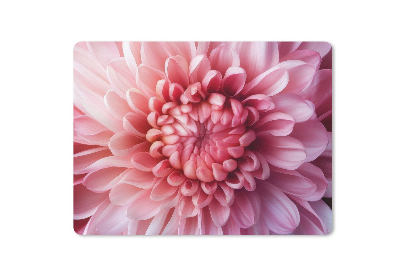 MuchoWow Mauspad Dahlie - Blume - Nahaufnahme - Rosa (1-St), Gaming, Mousepad Klein, Büro Zubehör, Mausunterlage, 23x19 cm von MuchoWow