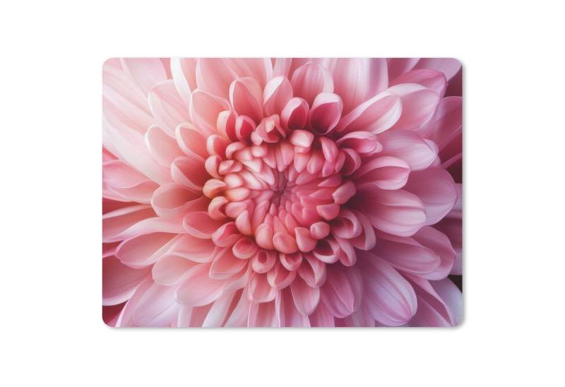MuchoWow Mauspad Dahlie - Blume - Nahaufnahme - Rosa (1-St), Gaming, Mousepad Klein, Büro Zubehör, Mausunterlage, 23x19 cm von MuchoWow