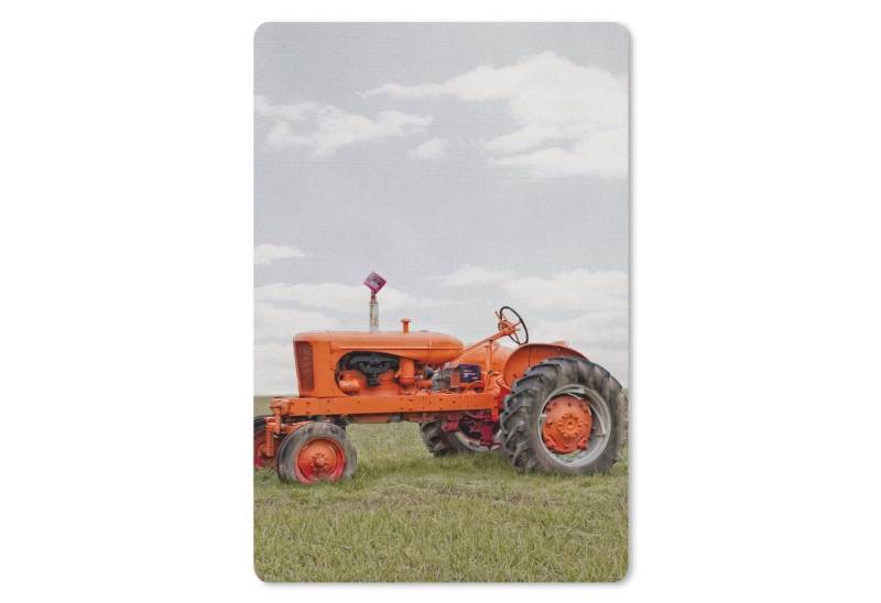 MuchoWow Mauspad Traktor - Räder - Vintage Pad (1-St), Mousepad Computer Mousepads - Maus Mat - Pad - Mausunterlage von MuchoWow