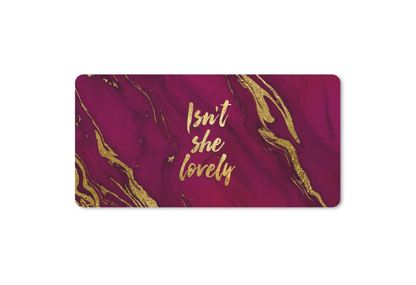 MuchoWow Mauspad (1-St), Mousepad mit Rutschfester Unterseite, Mausunterlage, Gaming, 60x30 cm von MuchoWow