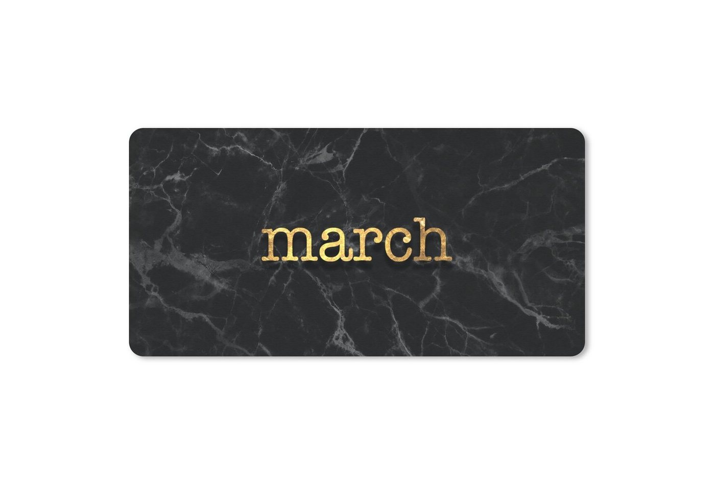MuchoWow Mauspad (1-St), Mousepad mit Rutschfester Unterseite, Mausunterlage, Gaming, 60x30 cm von MuchoWow