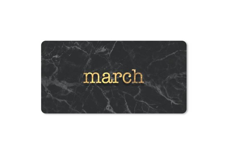 MuchoWow Mauspad (1-St), Mousepad mit Rutschfester Unterseite, Mausunterlage, Gaming, 60x30 cm von MuchoWow