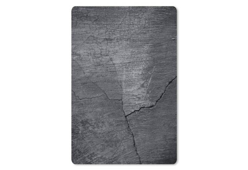 MuchoWow Mauspad Beton - Schwarz - Riss von MuchoWow