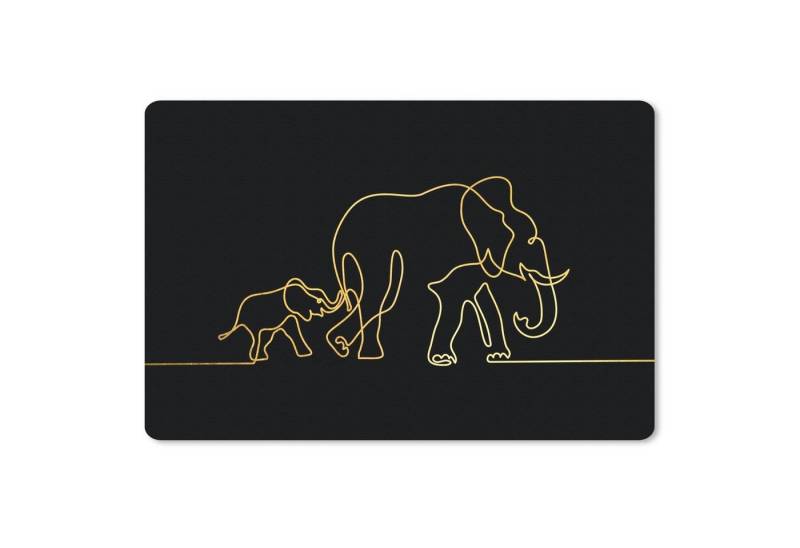 MuchoWow Mauspad (1-St), Mouse pad, Gaming Deko, PC Zubehör, 27x18 cm von MuchoWow