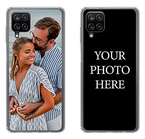 Samsung Galaxy A12 Hülle - personalisierte Handyhülle Samsung Galaxy A12 Case - Handyhülle personalisiert - Handyhülle Foto selbst gestalten - Schutzhülle Samsung Galaxy Hülle personalisiert von MuchoWow