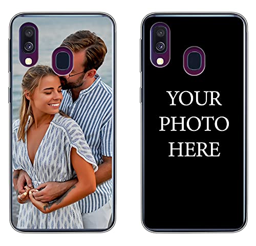 Samsung Galaxy A40 Hülle - personalisierte Handyhülle Samsung Galaxy A40 Case - Handyhülle personalisiert - Handyhülle Foto selbst gestalten - Schutzhülle Samsung Galaxy Hülle personalisiert von MuchoWow