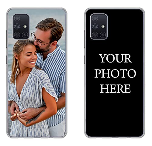 Samsung Galaxy A71 Hülle - personalisierte Handyhülle Samsung Galaxy A71 Case - Handyhülle personalisiert - Handyhülle Foto selbst gestalten - Schutzhülle Samsung Galaxy Hülle personalisiert von MuchoWow