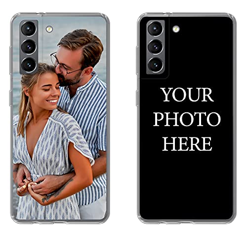 Samsung Galaxy S21 Personalisierte Handyhülle - Case Selbst Gestalten Mit Foto - Schutzhülle von MuchoWow