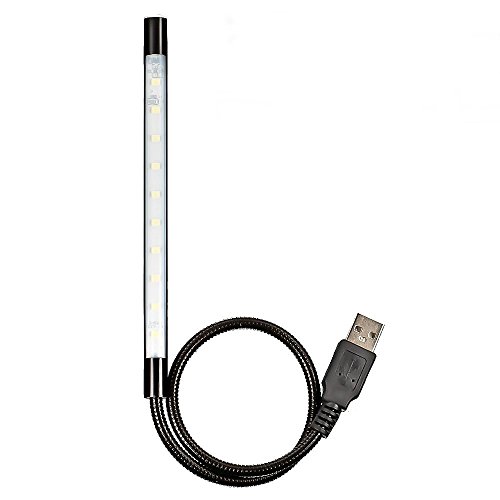 Portable USB Stick Flexible Berührungsschalter Dimmbare LED weißes Licht Lampe für Laptop-Computer PC von Mudder