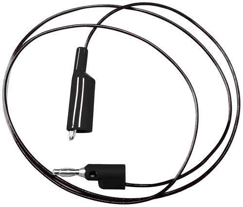 Mueller Electric BU-2030-A-24-0 Messleitung [Bananenstecker 4mm - Krokoklemmen] 0.6m Schwarz 1St. von Mueller Electric