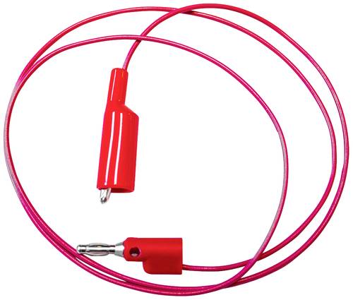 Mueller Electric BU-2030-A-24-2 Messleitung [Bananenstecker 4mm - Krokoklemmen] 0.6m Rot 1St. von Mueller Electric