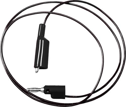 Mueller Electric BU-2030-A-36-0 Messleitung [Bananenstecker 4mm - Krokoklemmen] 0.9m Schwarz 1St. von Mueller Electric