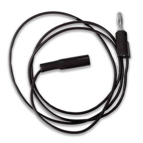 Mueller Electric BU-2031-A-12-0 Messleitung [Bananenstecker 4mm - Mini-Krokodilklemme] 0.3m Schwarz von Mueller Electric