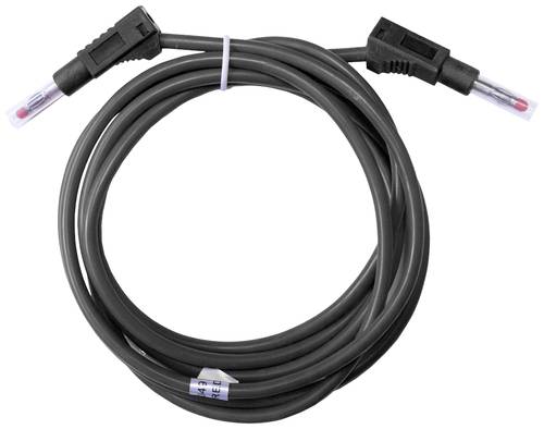 Mueller Electric BU-2323-10-79-0 Messleitung [Bananenstecker 4mm - Bananenstecker 4 mm] 2m Schwarz 1 von Mueller Electric