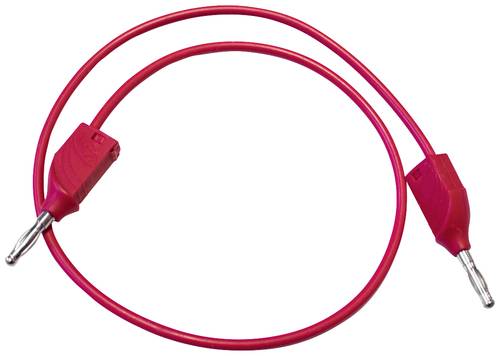 Mueller Electric BU-2929-M-10-2 Messleitung [Bananenstecker 4mm - Bananenstecker 4 mm] 0.25m Rot 1St von Mueller Electric