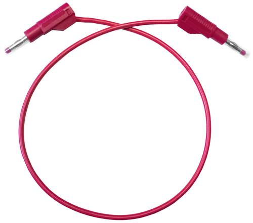 Mueller Electric BU-P4911B-24-2 Messleitung [Bananenstecker - Bananenstecker] 0.6m Rot 1St. von Mueller Electric