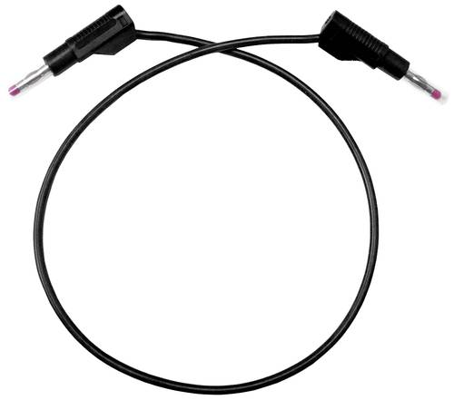 Mueller Electric BU-P4911B-60-0 Messleitung [Bananenstecker - Bananenstecker] 1.5m Schwarz 1St. von Mueller Electric