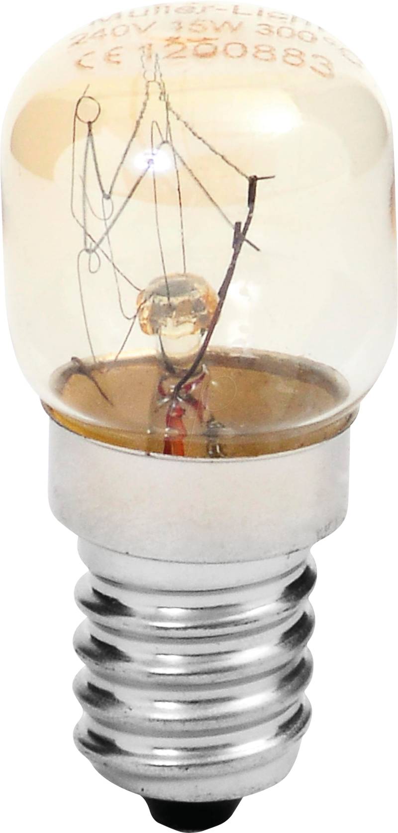 MLI 100010 - Backofenlampe E14, 15 W, 90 lm, 2400 K, dimmbar, bis 300°C von Müller Licht