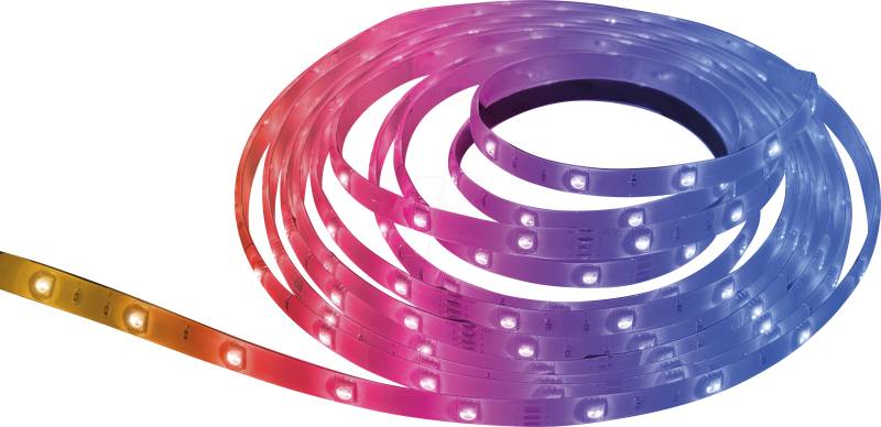 MLI 21000123 - Smart Light, LED-Streifen, RGB, 5 m, Music Sensor von Müller Licht