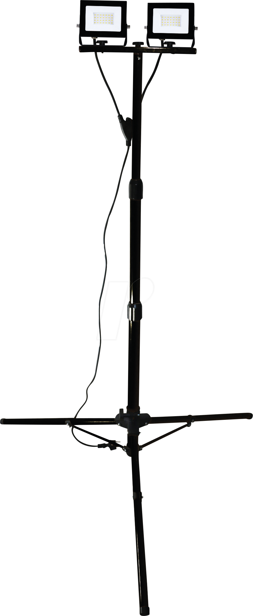 MLI 21600056 - LED-Baustrahler Boston, 2x 20 W, 2190 lm, 4000 K, IP65, Tripod MLI 21600056 - LED-Baustrahler Boston, 2x 20 W, 2190 lm, 4000 K, IP65, Tripod von Müller Licht