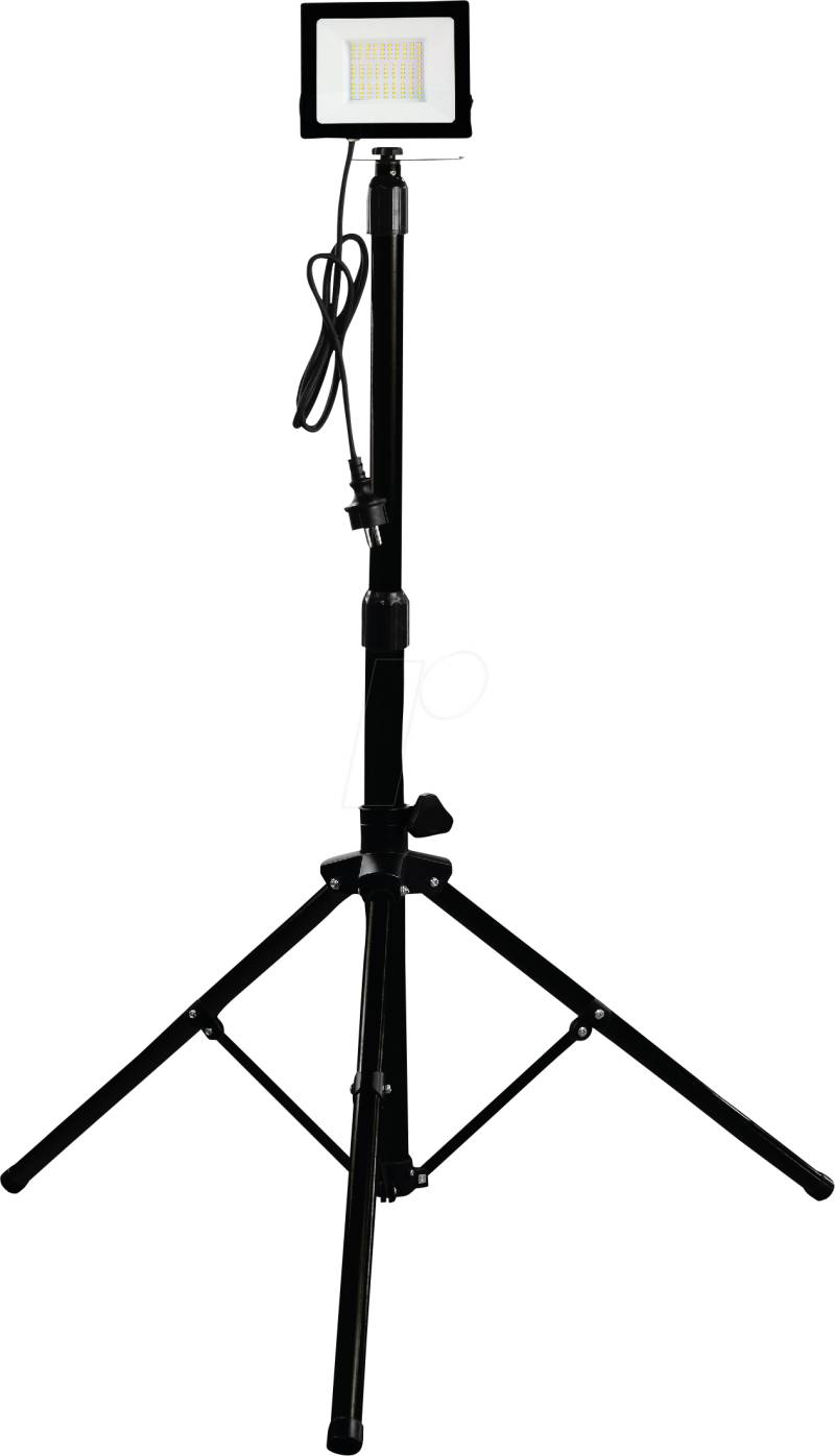 MLI 21600059 - LED-Baustrahler Boston, 50 W, 5750 lm, 4000 K, IP65, Tripod von Müller Licht