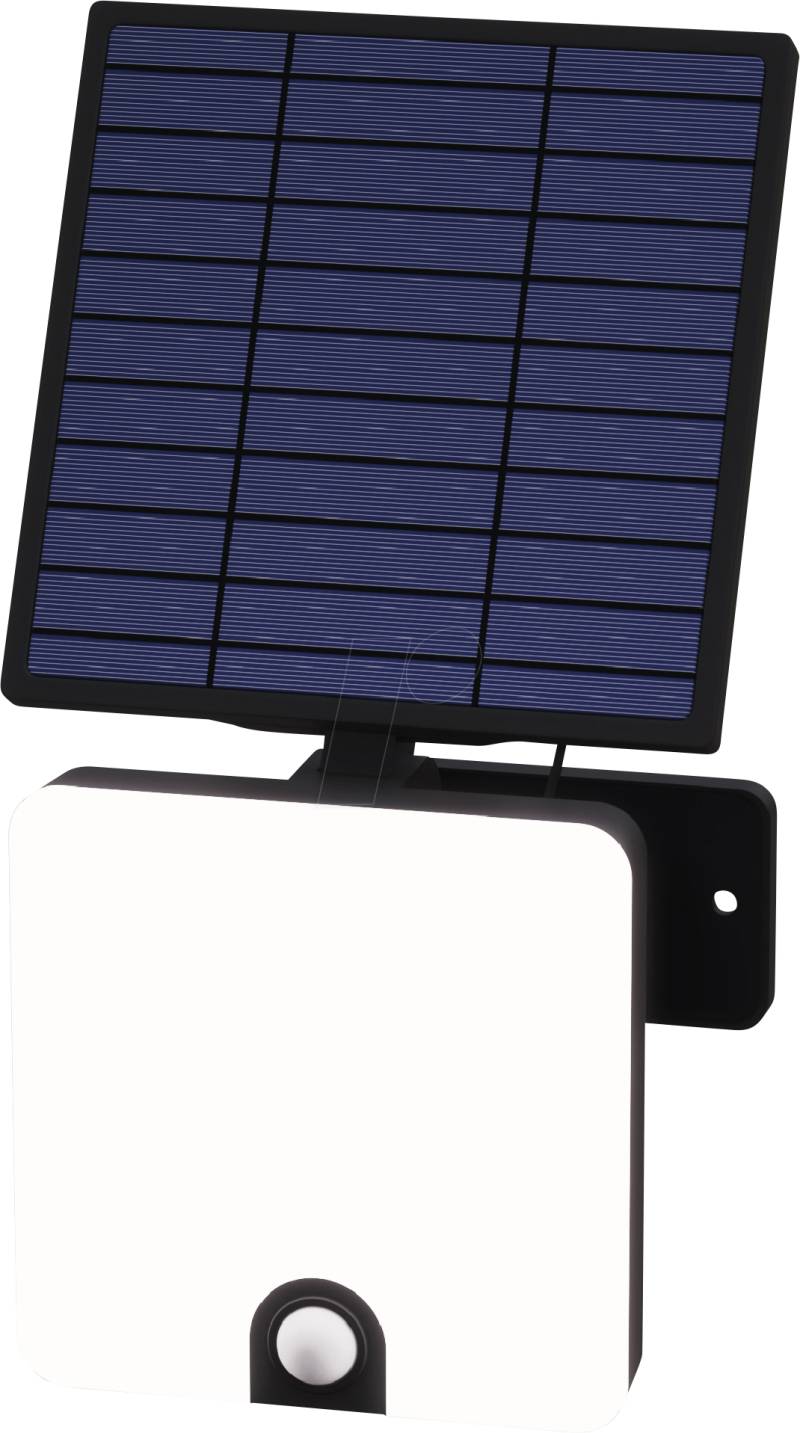MLI 21600068 - LED-Flutlicht Solata Sensor, 12 W, 800 lm, 4000 K, IP44, Solar von Müller Licht