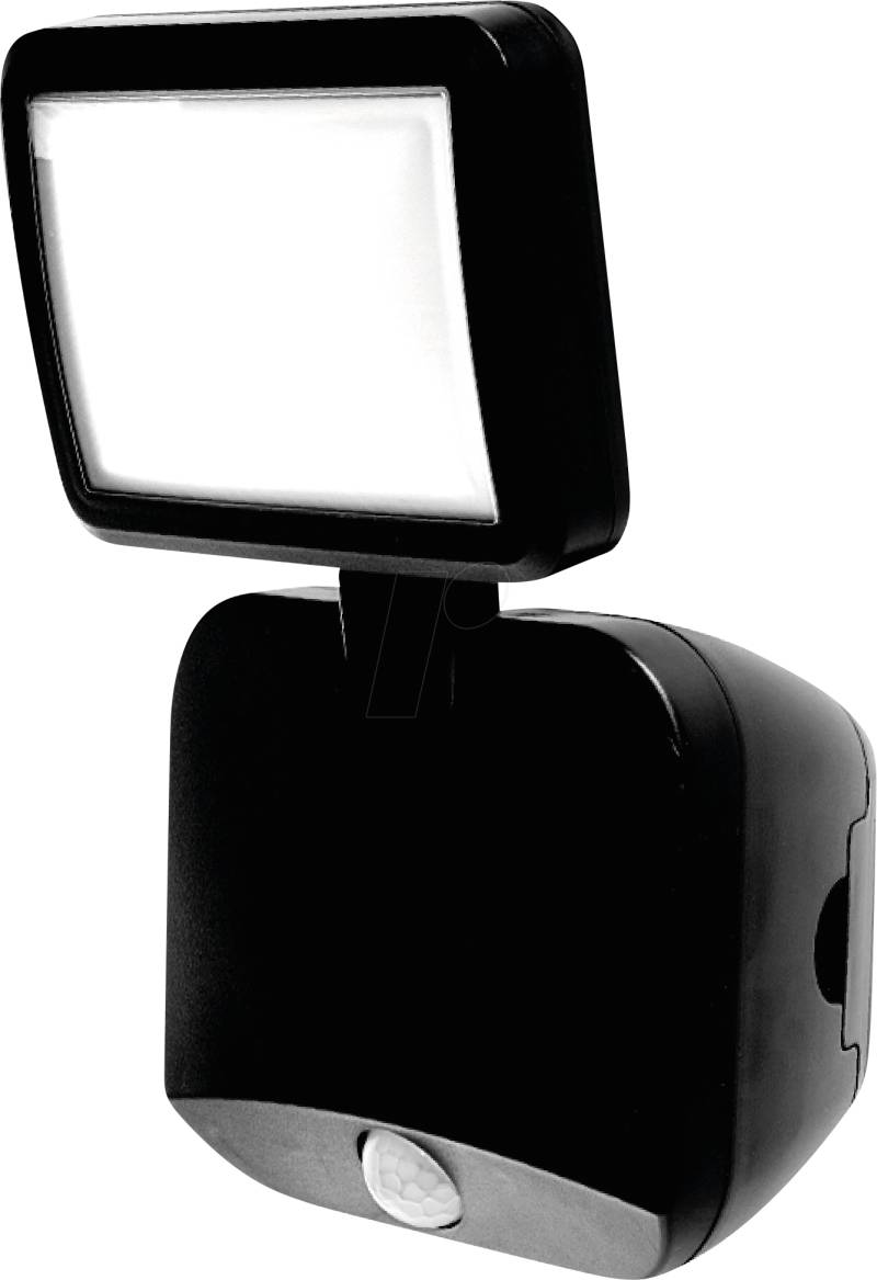 MLI 27700039 - LED-Flutlicht Plaza Sensor 1, 4 W, 260 lm, 4000 K, IP54, Batteri von Müller Licht