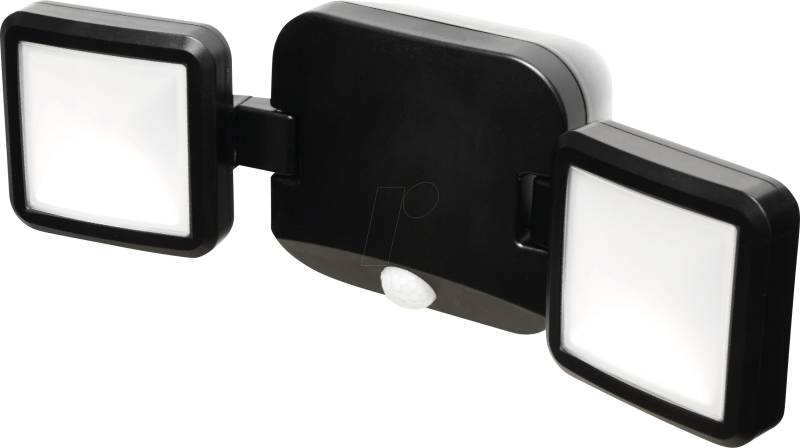 MLI 27700040 - LED-Flutlicht Plaza Sensor 2, 10 W, 480 lm, 4000 K, IP54, Batter von Müller Licht