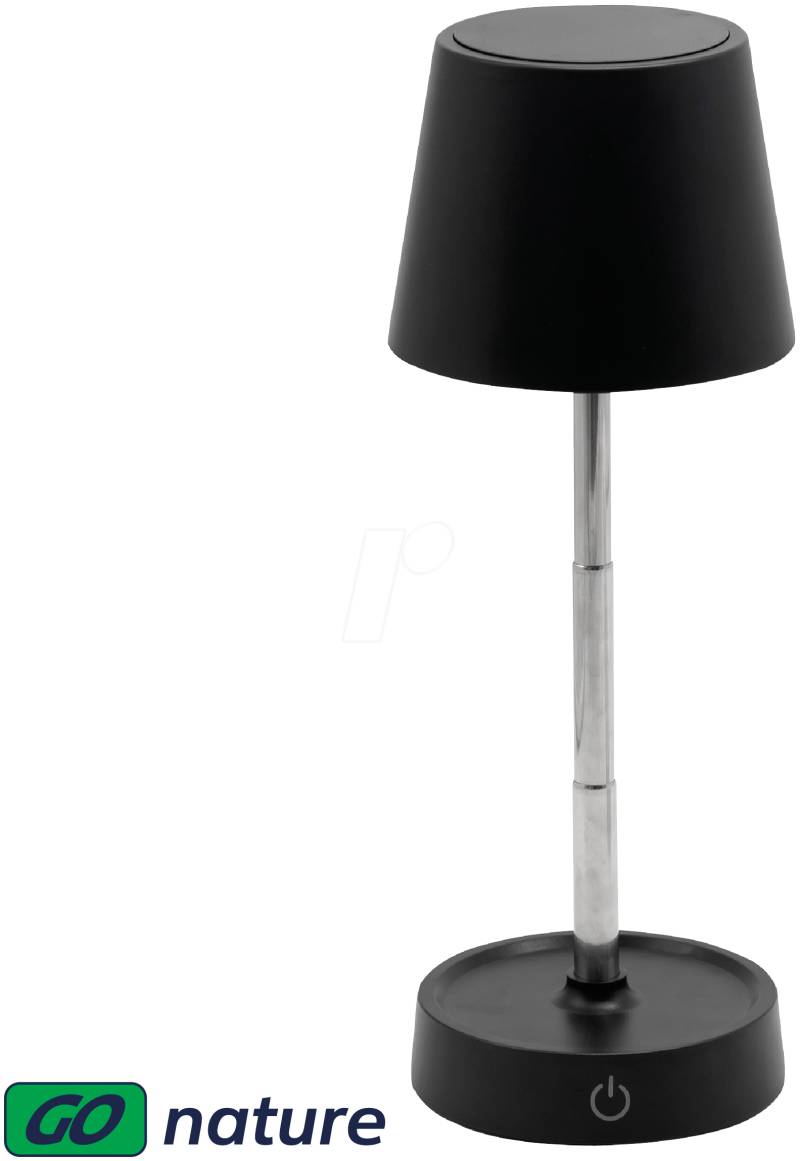 MLI 27700214 - Akku-Tischleuchte LOKI, 3000 K, dimmbar, IP44, schwarz von Müller Licht
