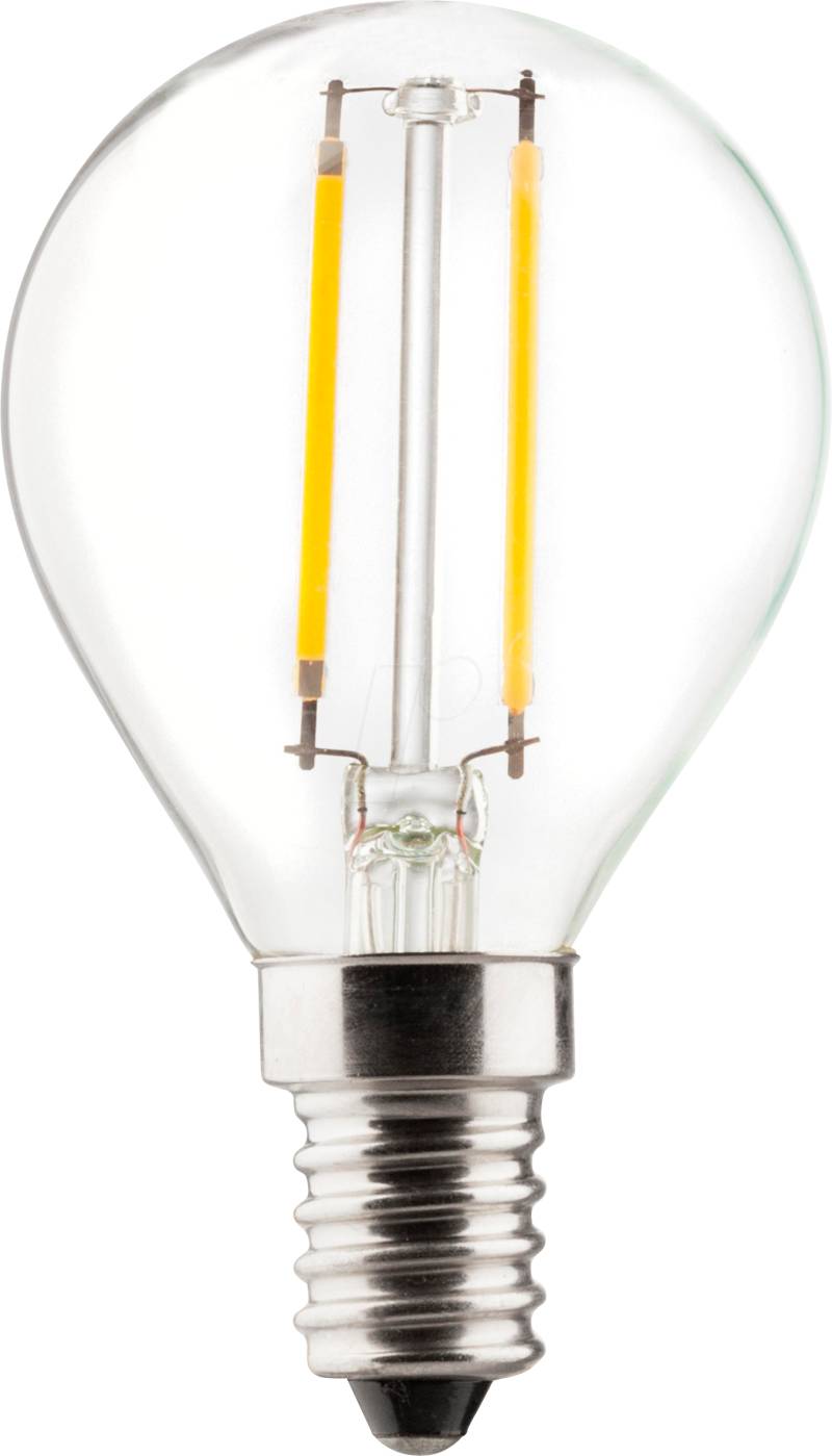 MLI 400402 - LED-Filamentlampe E14, 2 W, 245 lm, 2700 K von Müller Licht